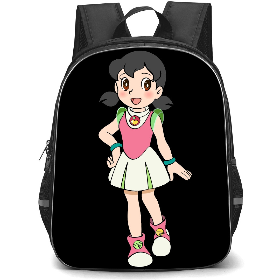 Doraemon Shizuka School Backpack StudentPack - Shizuka Portrait Black Background
