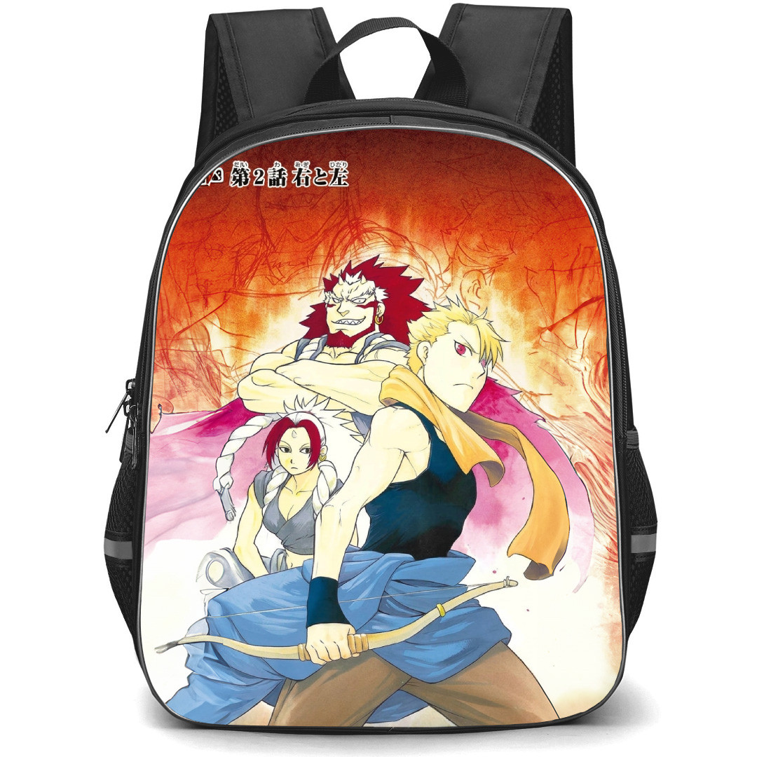 Daemons of the Shadow Realm Backpack School Bag StudentPack - Daemons of the Shadow Realm Characters Fierce Poster