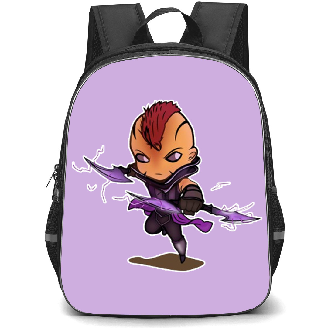 Dota 2 Anti Mage Backpack StudentPack - Anti-Mage Chibi Art