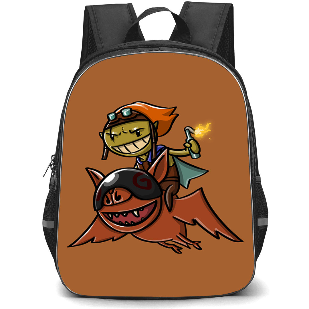 Dota 2 Bat Rider Backpack StudentPack - Bate Rider Hold The Bomb