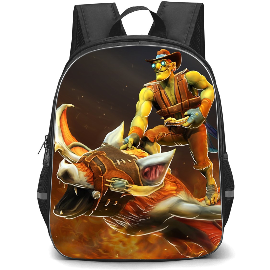 Dota 2 Bat Rider Backpack StudentPack - Bat Ride on Sky