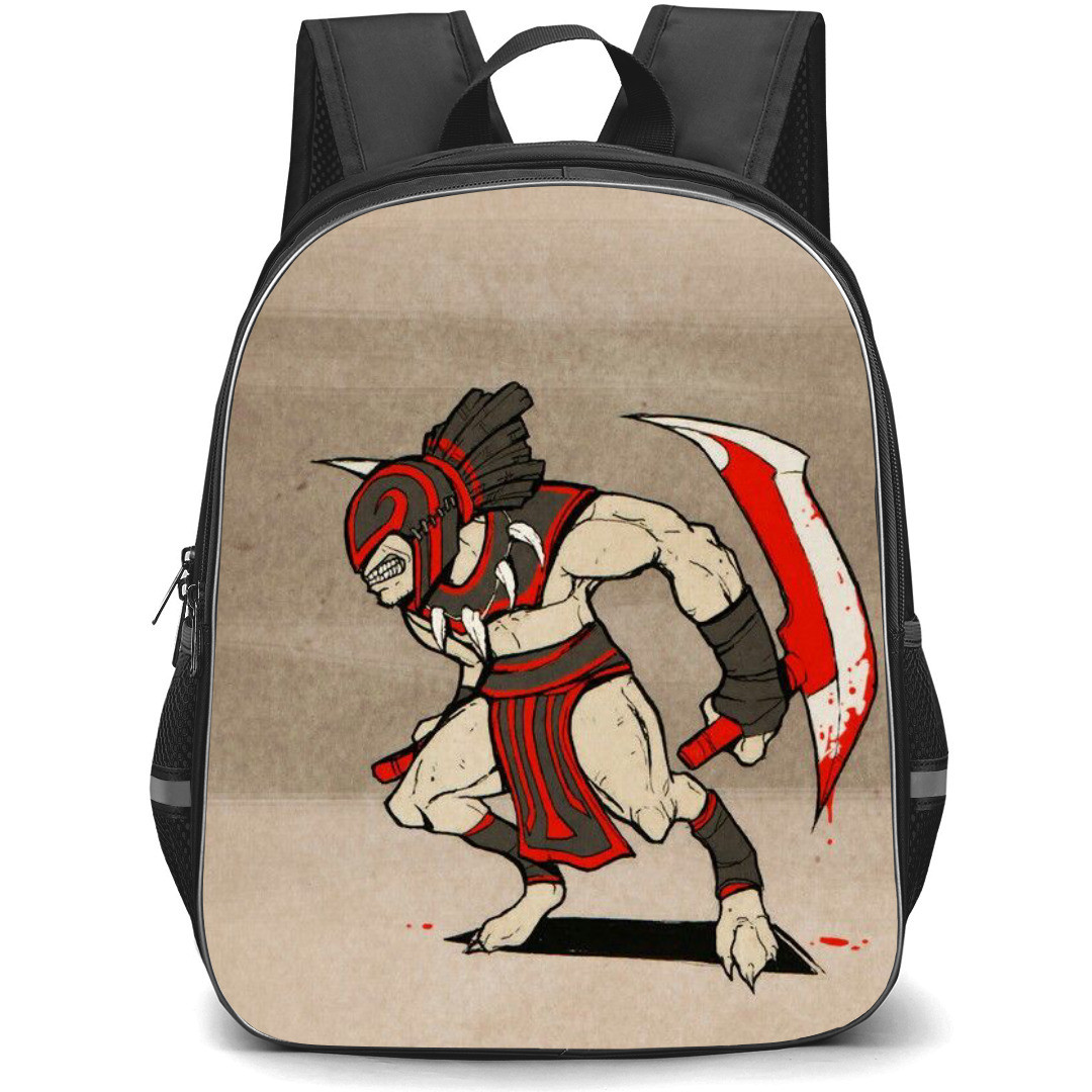 Dota 2 Bloodseeker Backpack StudentPack - Bloodseeker Angry with Bloody Knifes