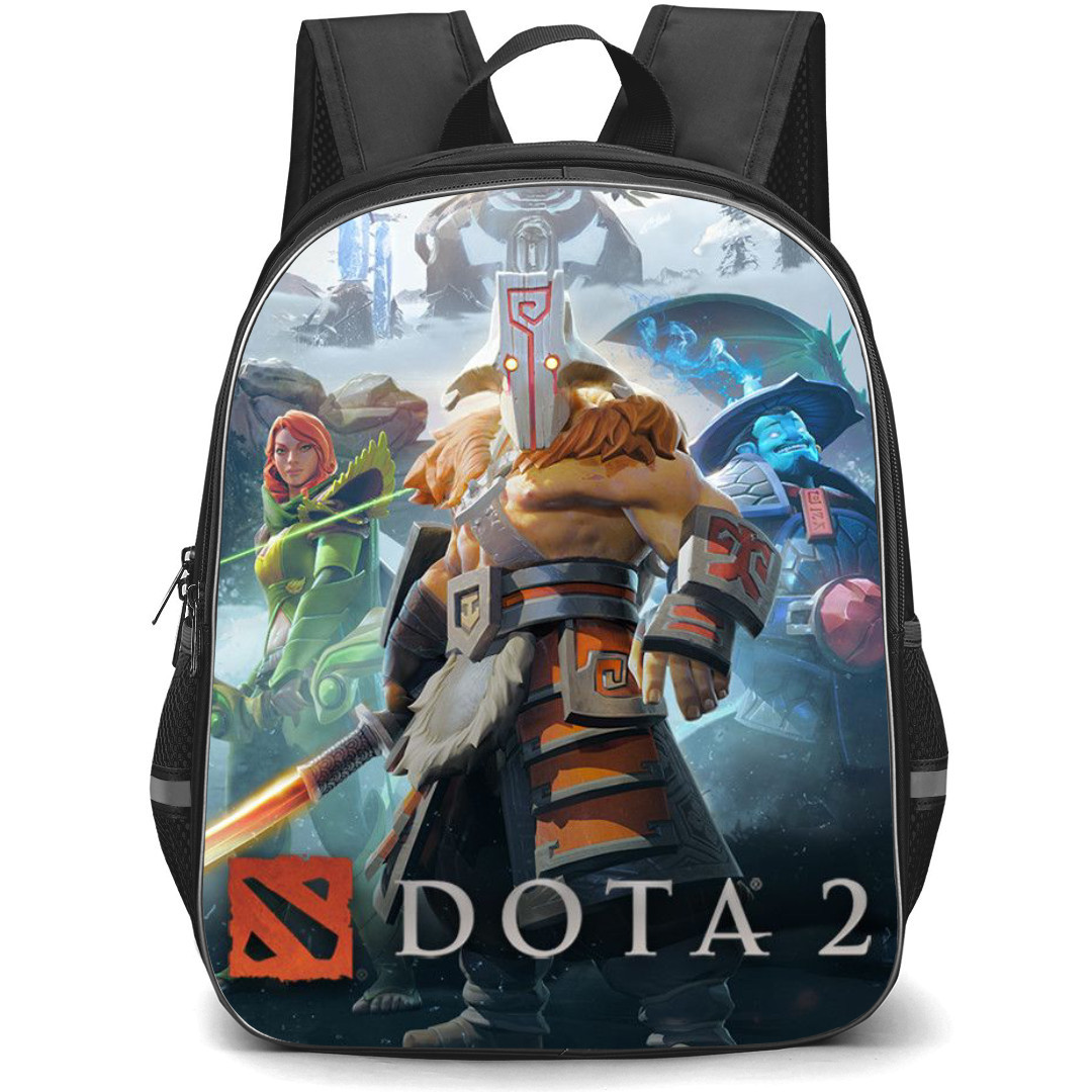Dota 2 Collage Backpack StudentPack - Collage for Epic World Characters