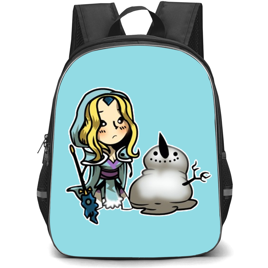 Dota 2 Crystal Maiden Backpack StudentPack - Crystal Maiden Chibi Art
