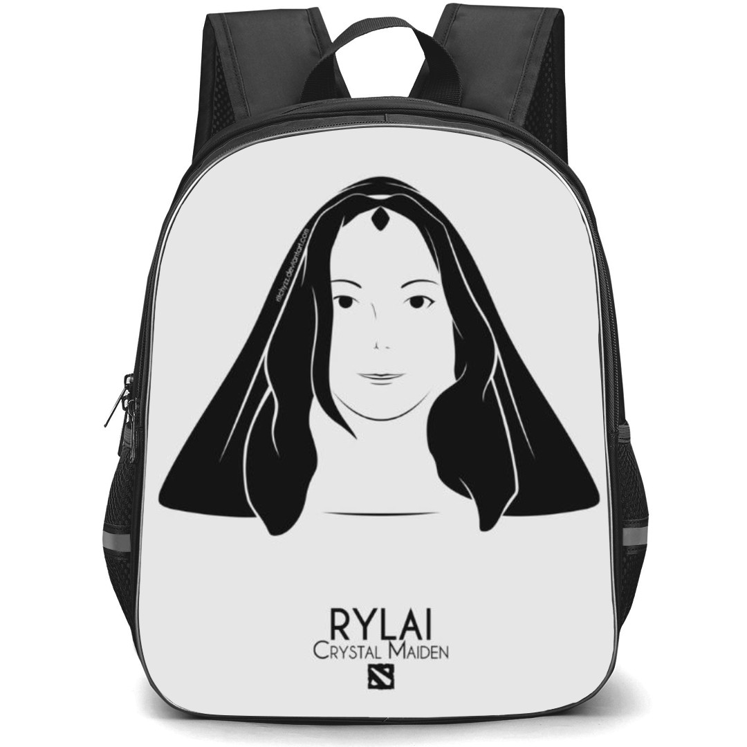 Dota 2 Crystal Maiden Backpack StudentPack - Crystal Maiden Muslim Beautiful Woman