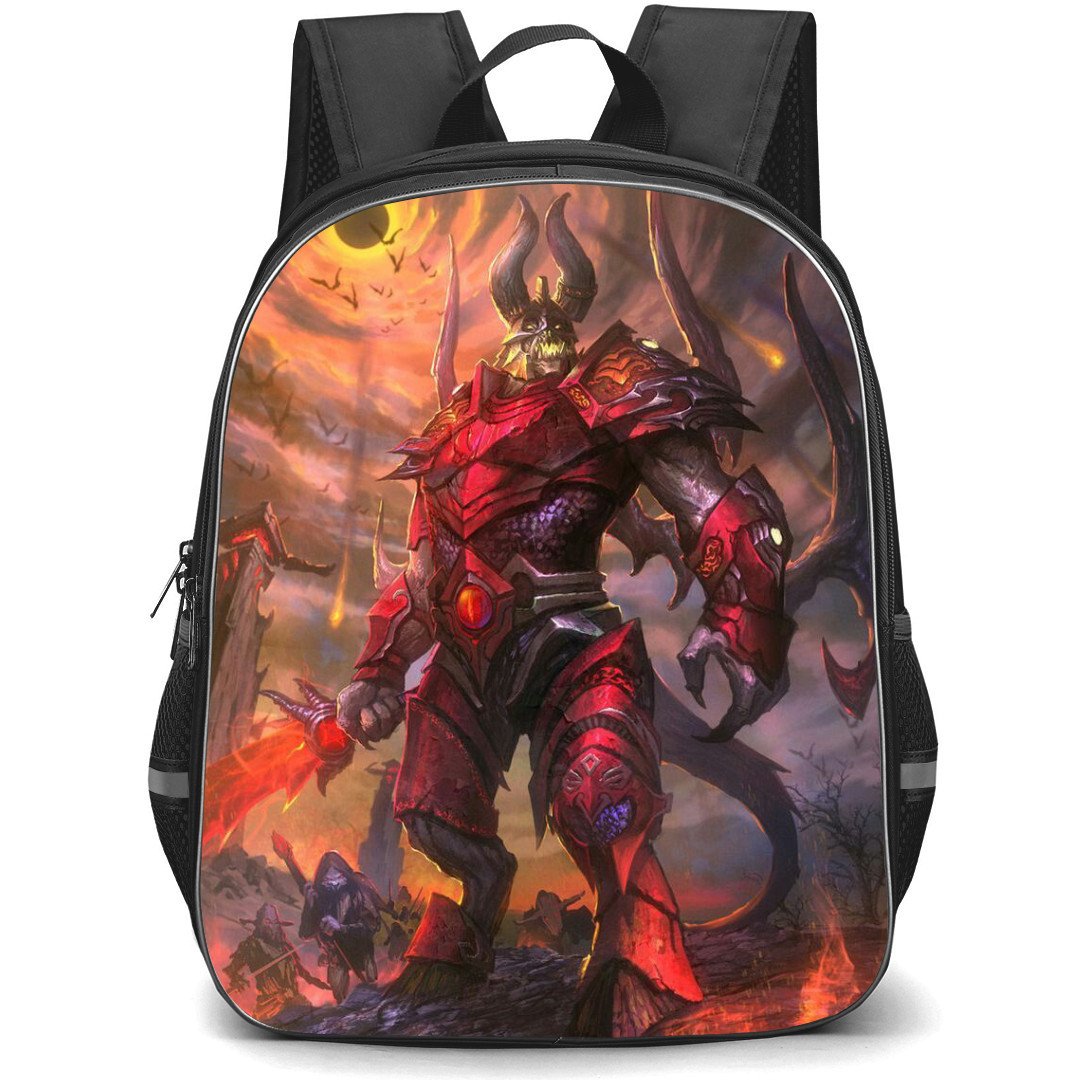 Dota 2 Doom Backpack StudentPack - Doom Swings His Burning Sword