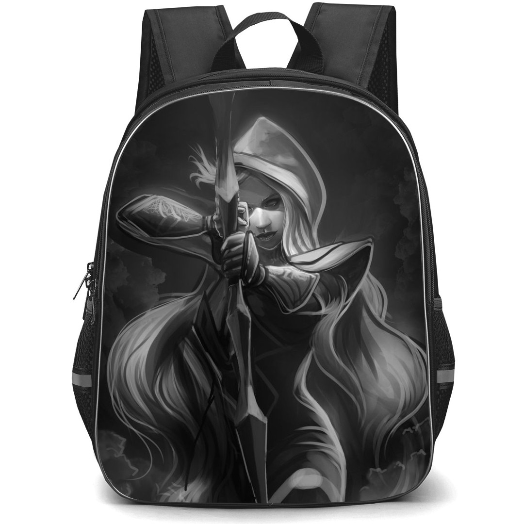 Dota 2 Drow Ranger Backpack StudentPack - Drow Ranger Archer Witch