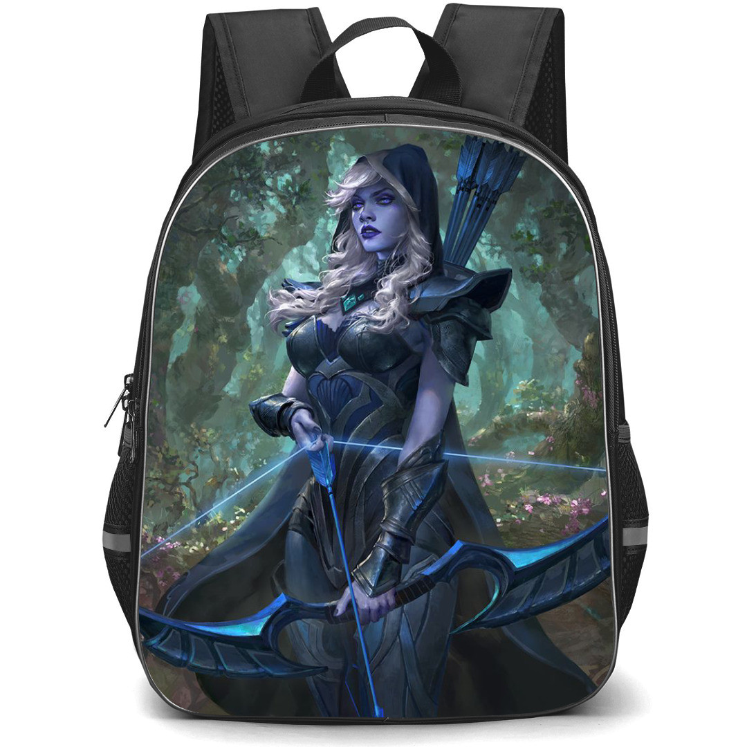 Dota 2 Drow Ranger Backpack StudentPack - Drow Ranger Derives from Teer