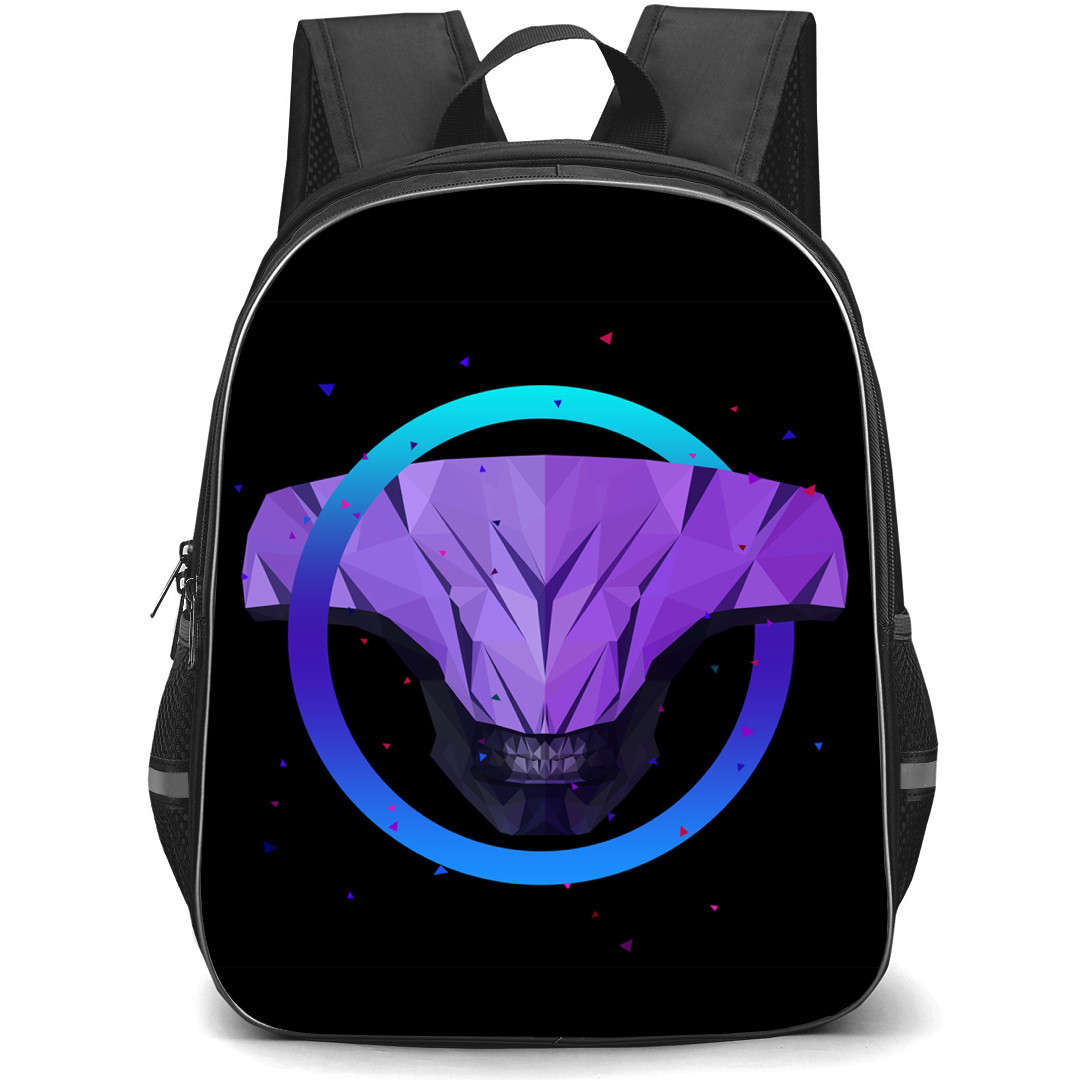 Dota 2 Faceless Void Backpack StudentPack - Faceless Void Poly Art