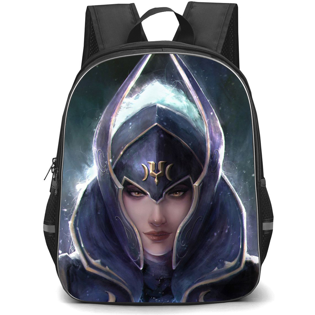 Dota 2 Luna Backpack StudentPack - Luna Illustration Fantasy Women