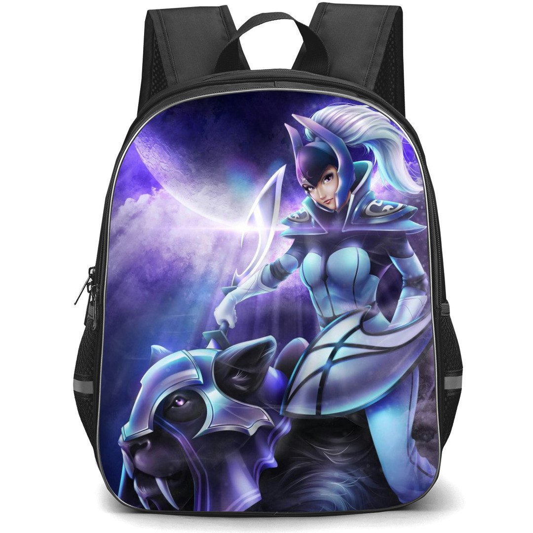 Dota 2 Luna Backpack StudentPack - Luna Ride on Earth