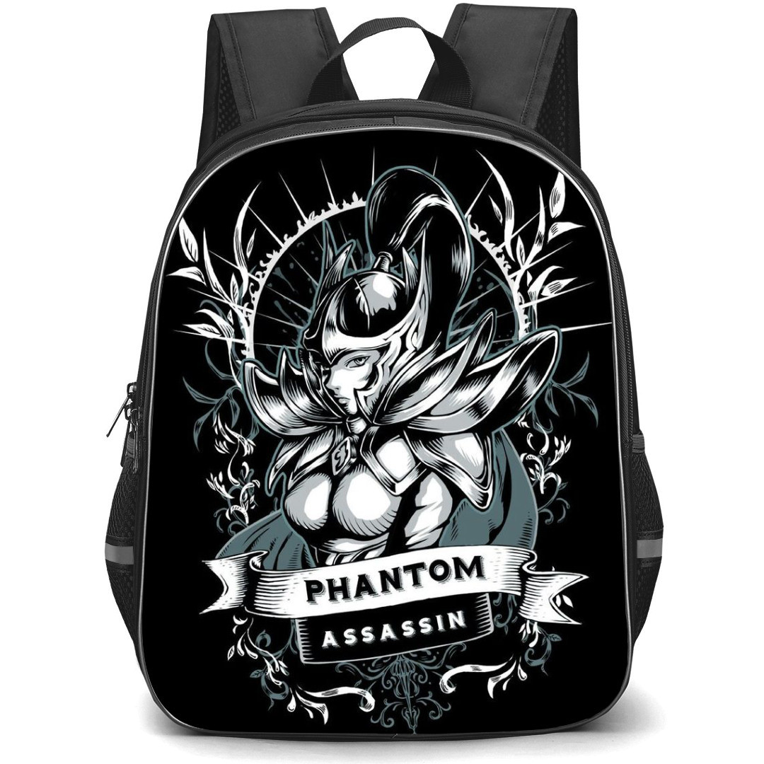 Dota 2 Phantom Assasin Backpack StudentPack - Phantom Assasin Frame Art