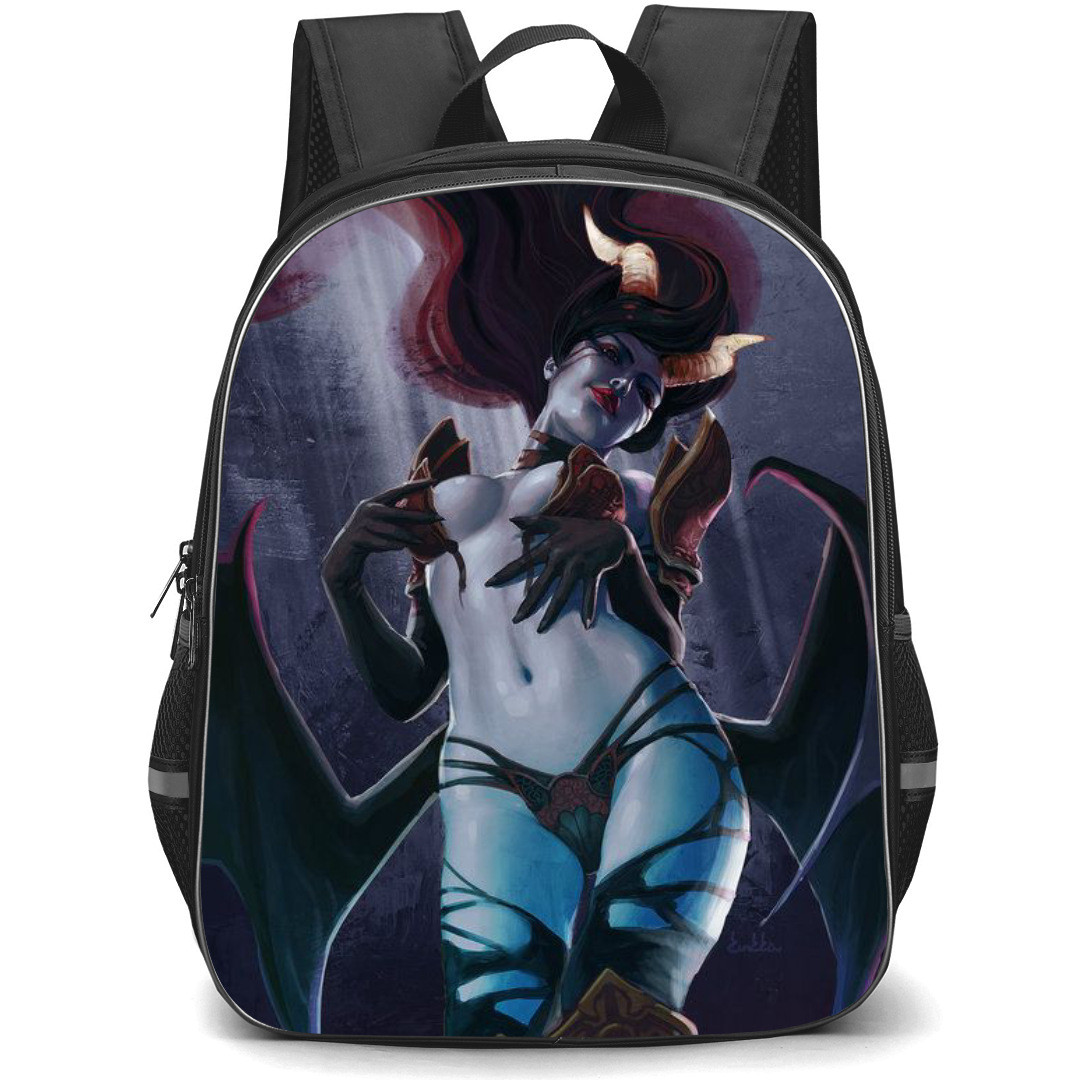 Dota 2 Queen of Pain Backpack StudentPack - Queen of Pain Wear Only Bikini