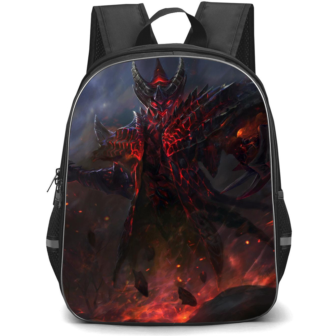 Dota 2 Shadow Fiend Backpack StudentPack - Shadow Fiend Dark Knight Scene