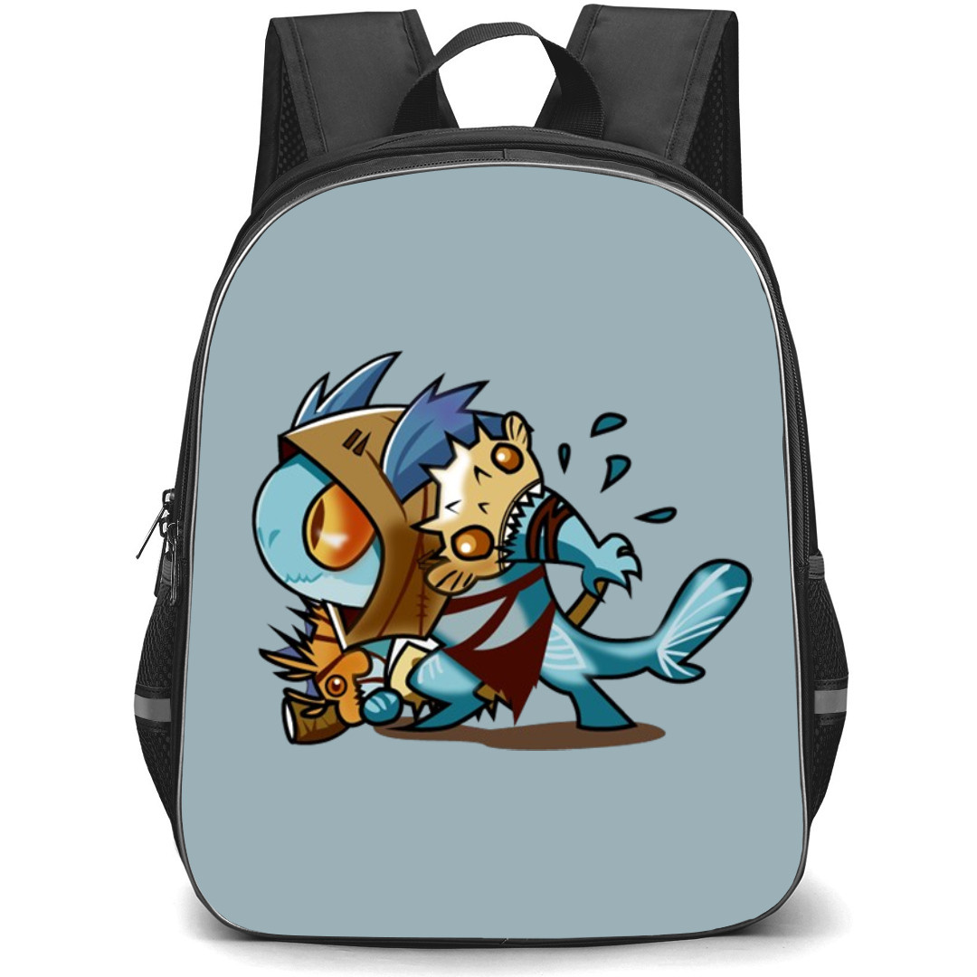 Dota 2 Slark Backpack StudentPack - Slark Wpap Art