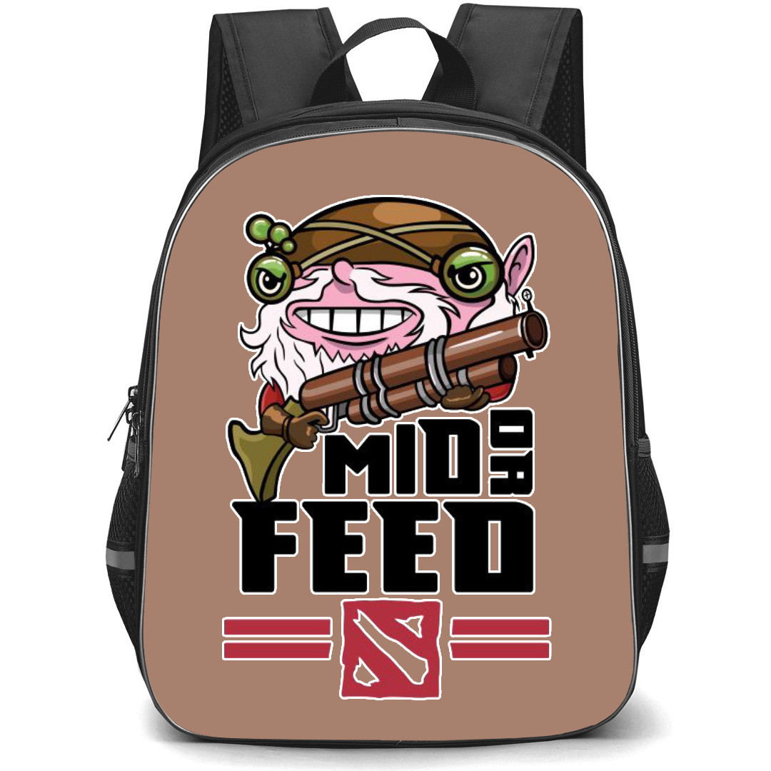 Dota 2 Sniper Backpack StudentPack - Sniper Chibi Art Poster