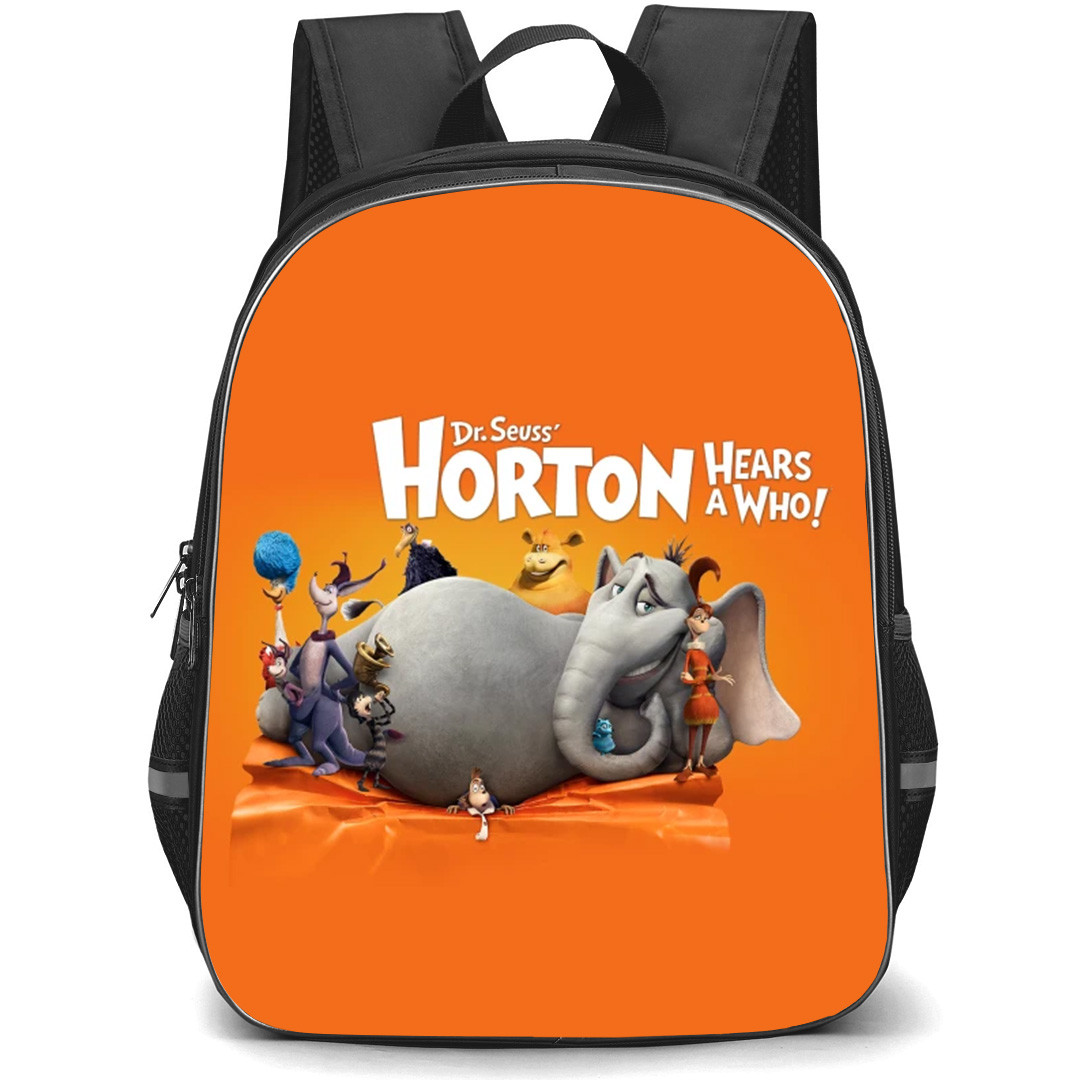 Dr Seuss Horton Hears A Who Backpack StudentPack - Characters Portrait Orange Background