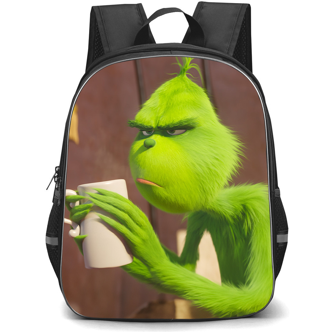 Dr Seuss The Grinch Backpack StudentPack - The Grinch Contempt Expression