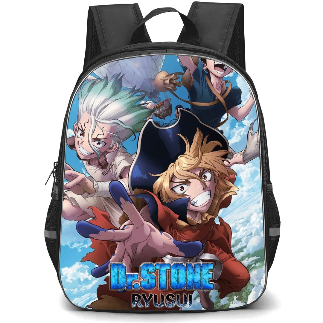 Dr. Stone Backpack StudentPack - Dr. Stone Age Of Exploration Arc Poster