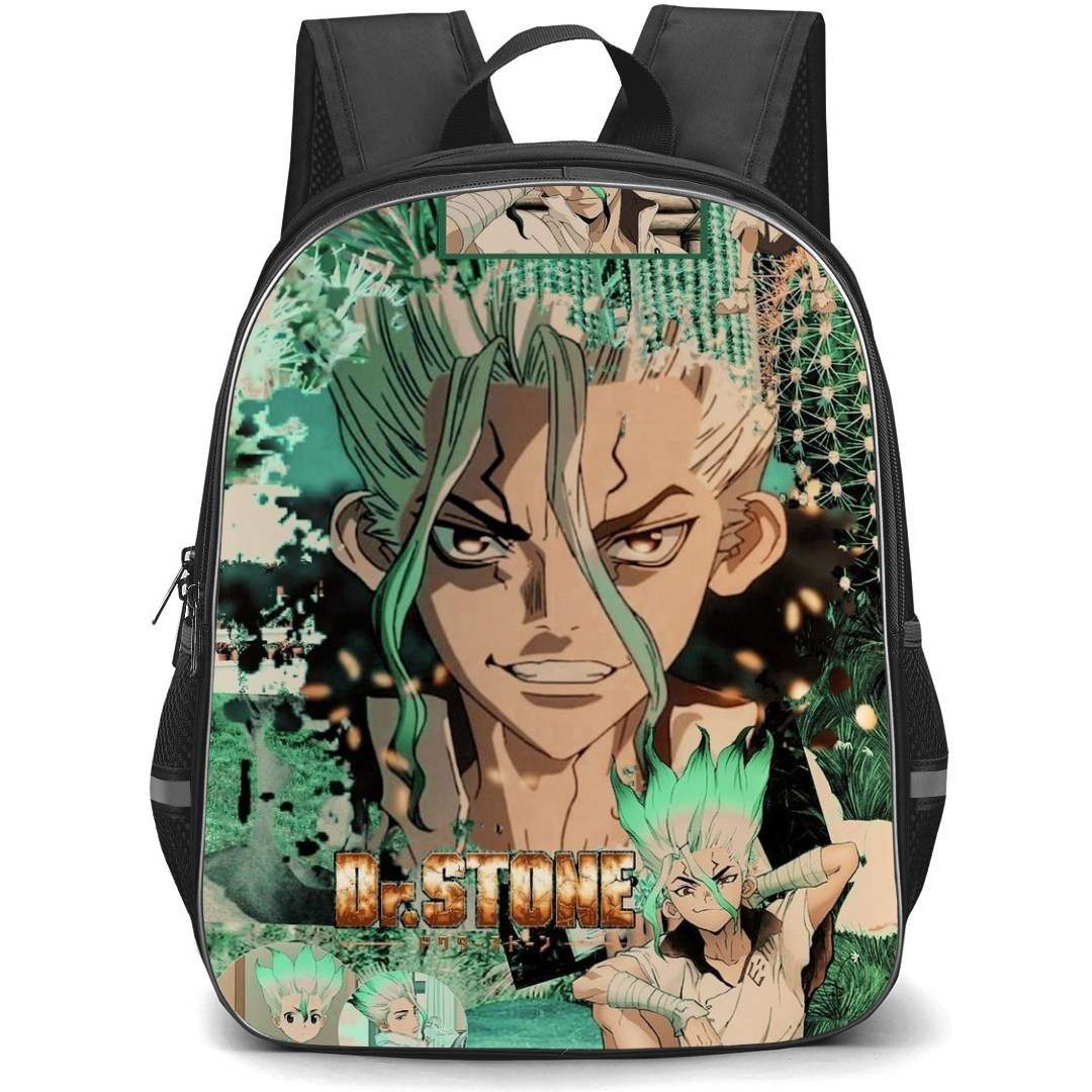 Dr. Stone Backpack StudentPack - Dr. Stone Collage Poster