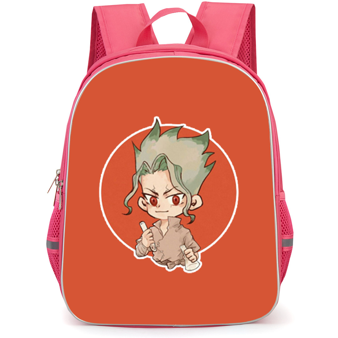 Dr. Stone Ishigami Senku Backpack StudentPack - Ishigami Senku Anime Art Sticker