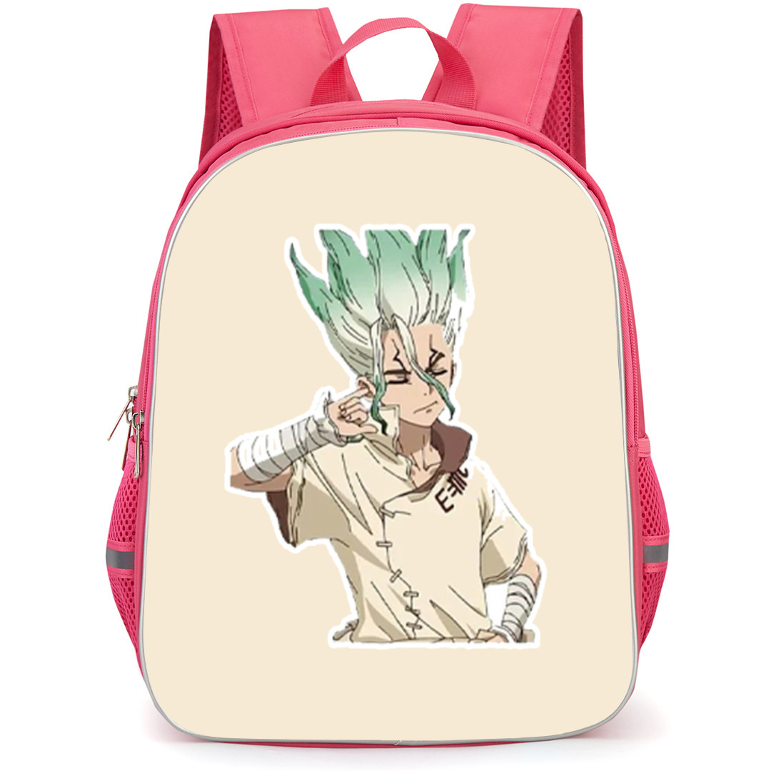 Dr. Stone Ishigami Senku Backpack StudentPack - Ishigami Senku Anime Sticker
