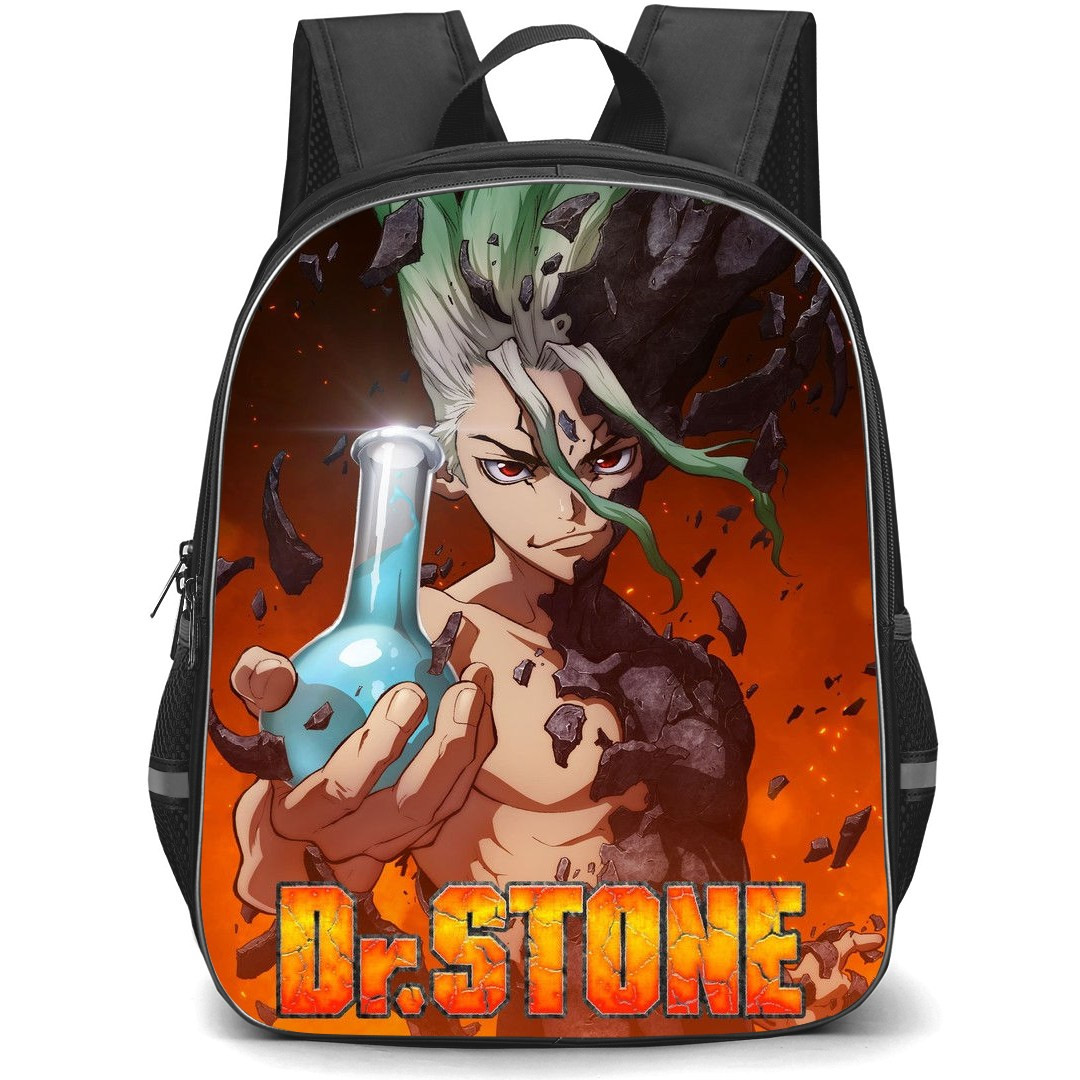 Dr. Stone Ishigami Senku Backpack StudentPack - Ishigami Senku On Dr. STONE Season 03 Poster