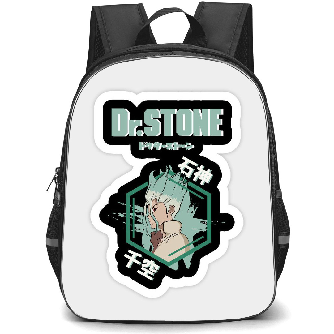 Dr. Stone Ishigami Senku Backpack StudentPack - Ishigami Senku Side Face Sticker