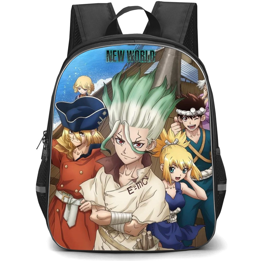 Dr. Stone Backpack StudentPack - Dr. Stone New World Poster