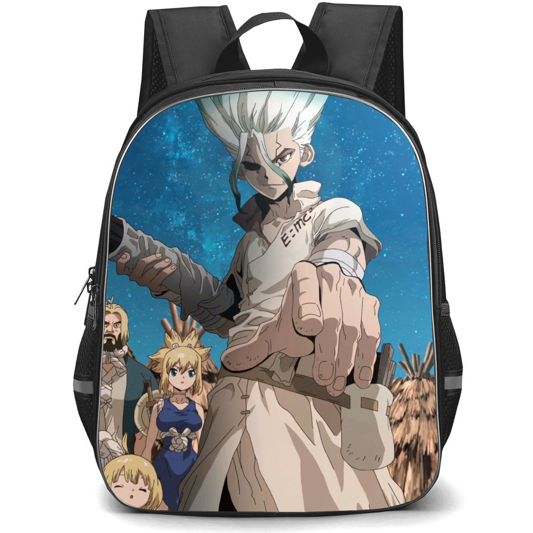 Dr. Stone Backpack StudentPack - Dr. Stone TV Media Review Episode 18 Poster