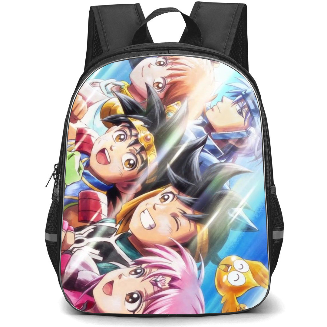 Dragon Quest Backpack StudentPack - Dragon Quest The Adventure of Dai Characters Shining Light
