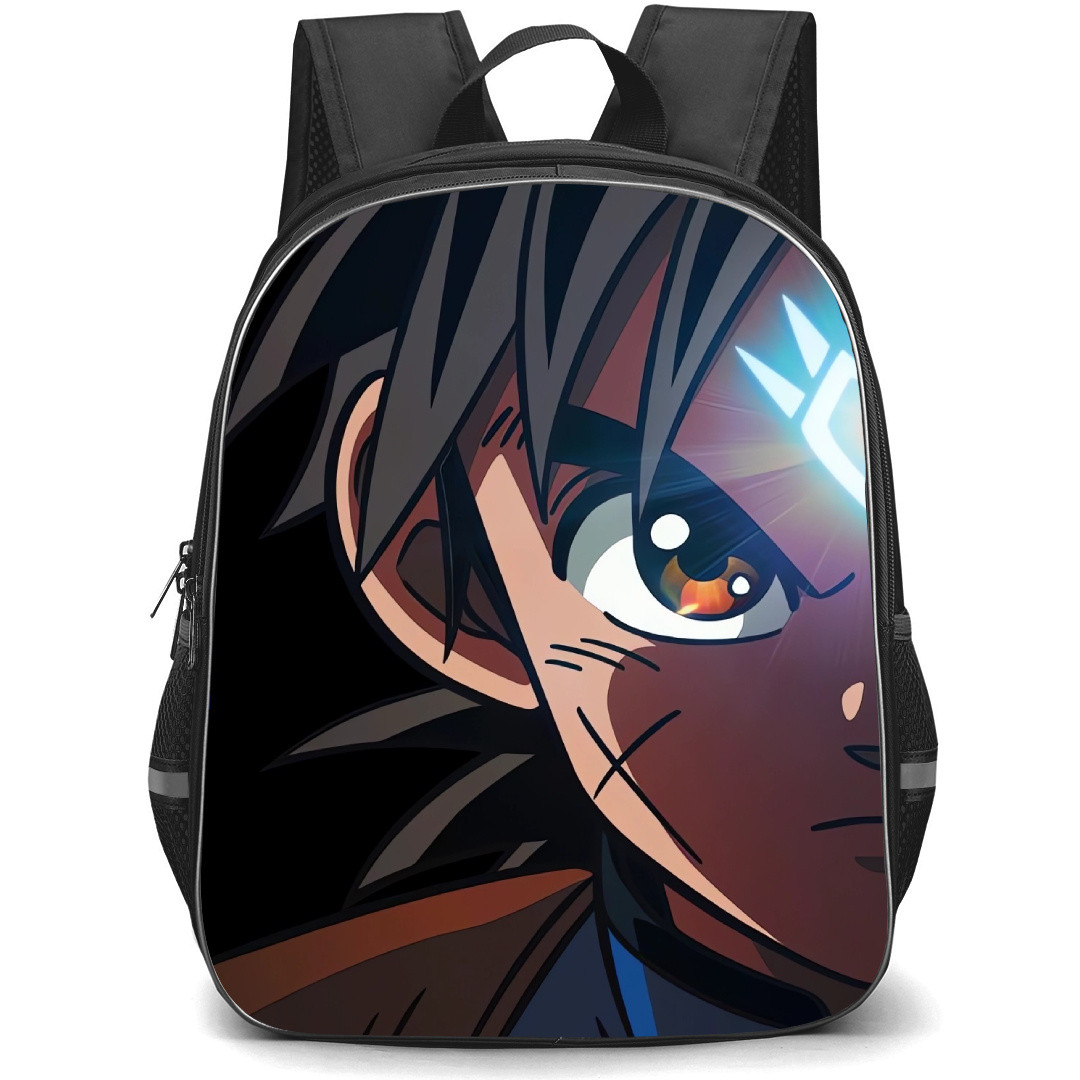 Dragon Quest Dai Backpack StudentPack - Dai Glowing Forehead Black Background