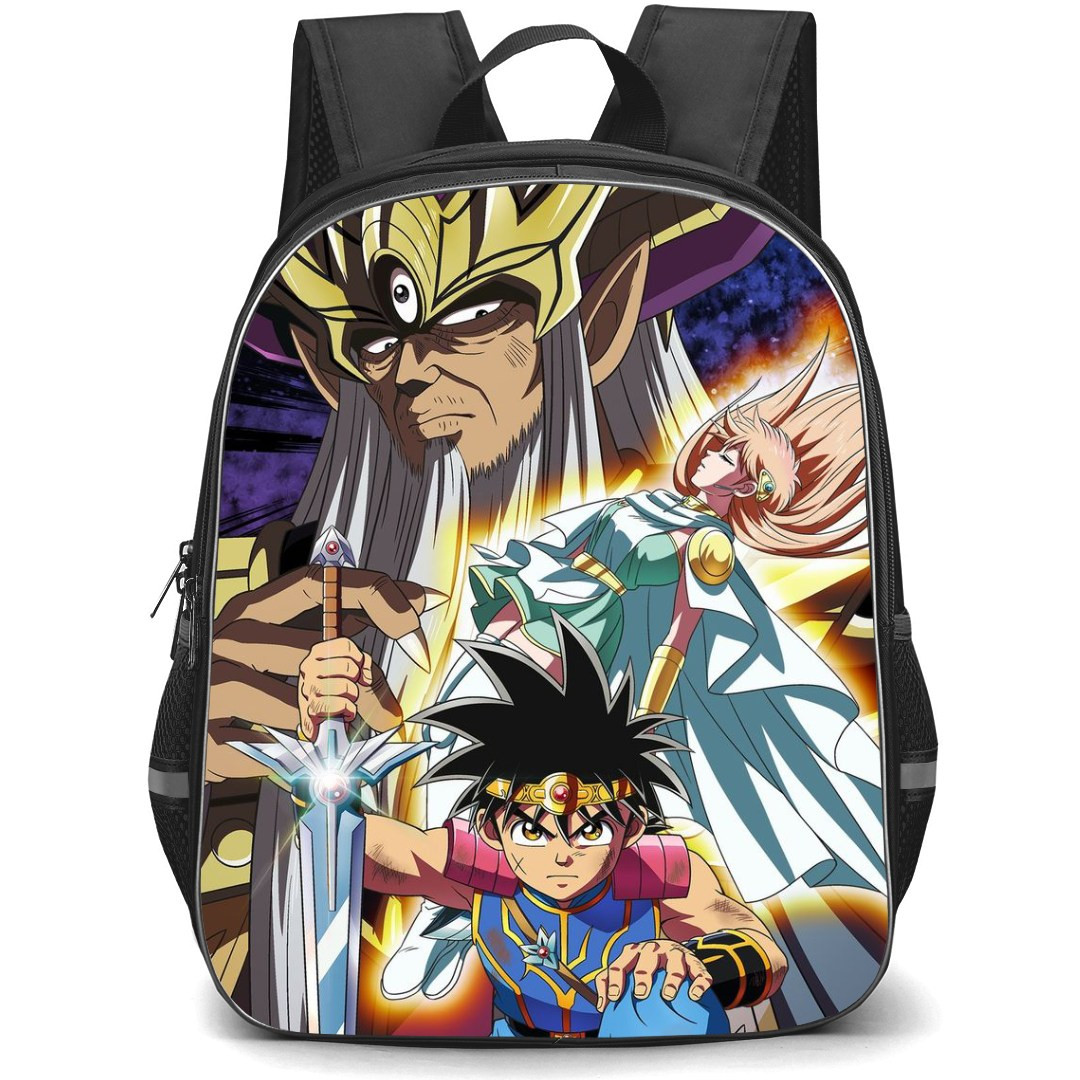 Dragon Quest Dai Backpack StudentPack - Dai & Leona & Vearn Illustration