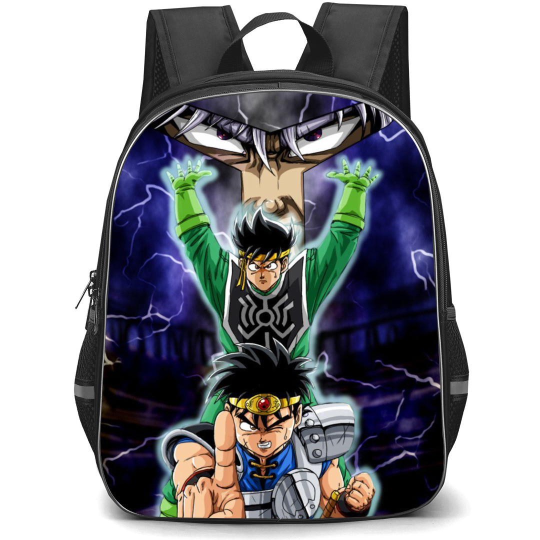 Dragon Quest Dai Backpack StudentPack - Dai & Popp Vs Hyunckel Fight Pose