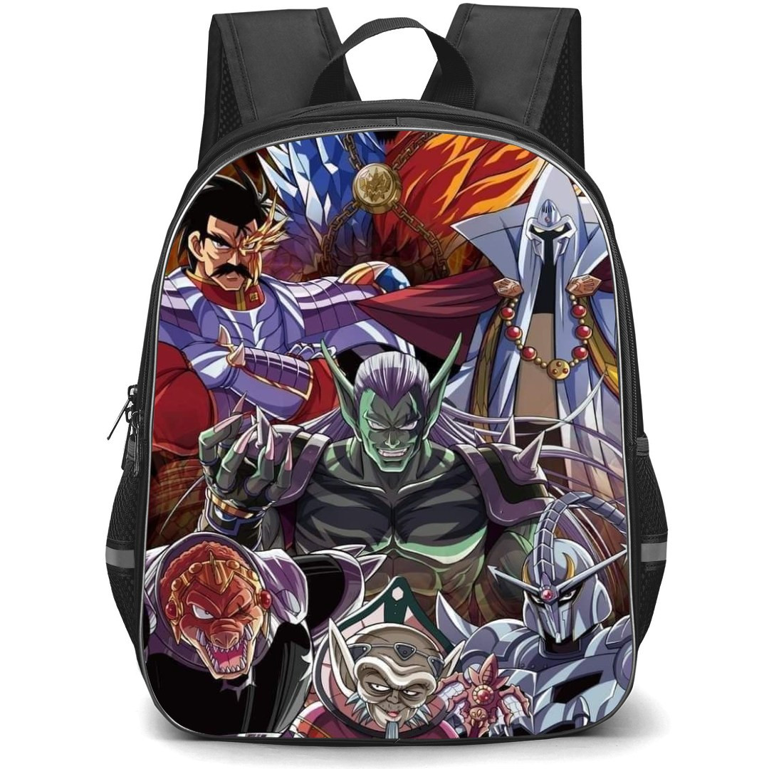 Dragon Quest Backpack StudentPack - Dark Army Collage Red Background