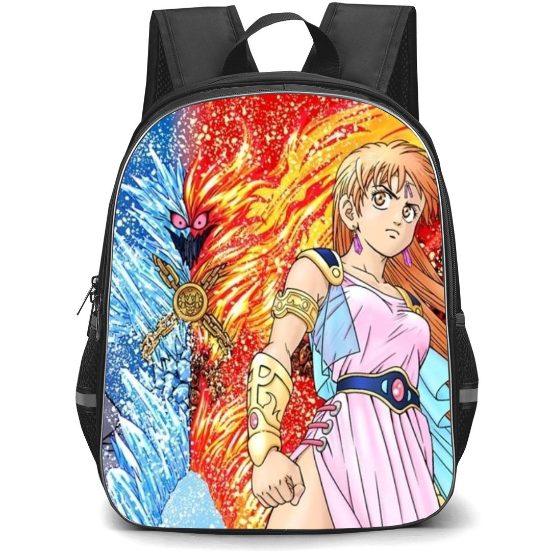 Dragon Quest Backpack StudentPack - Flazzard & Leona Comic Art