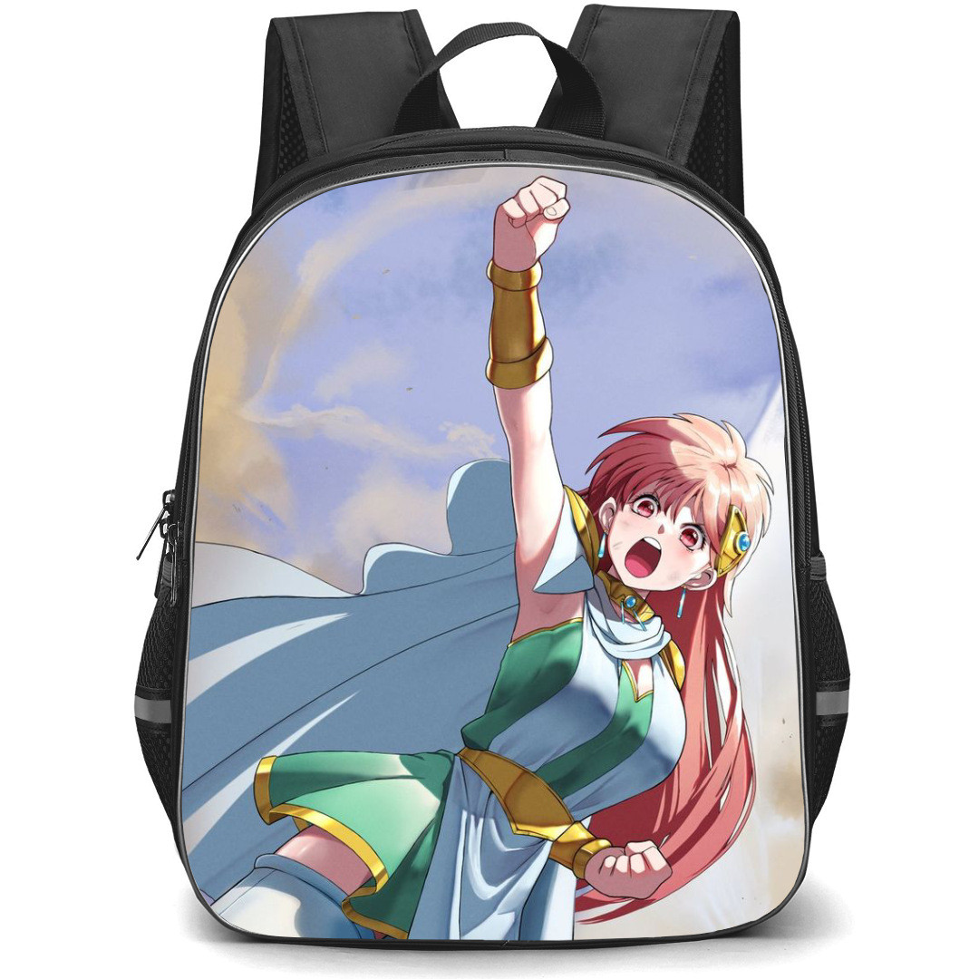 Dragon Quest Leona Backpack StudentPack - Leona Fist Up Shouting