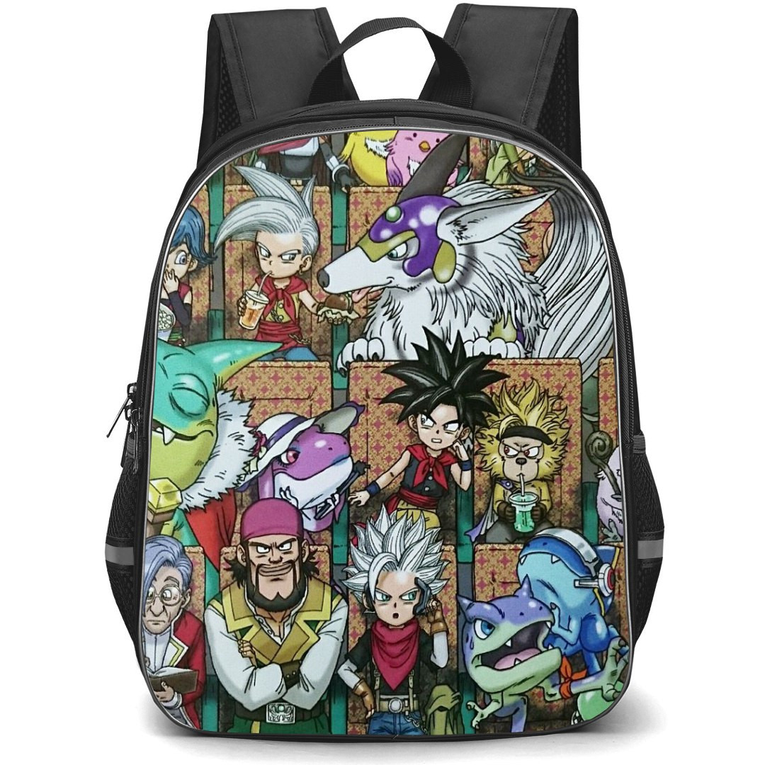 Dragon Quest Backpack StudentPack - Dragon Quest Monsters Joker Characters Comic Art