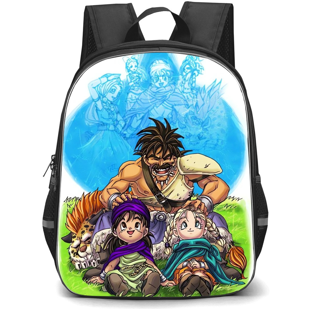 Dragon Quest Backpack StudentPack - Dragon Quest V Characters Happy Father