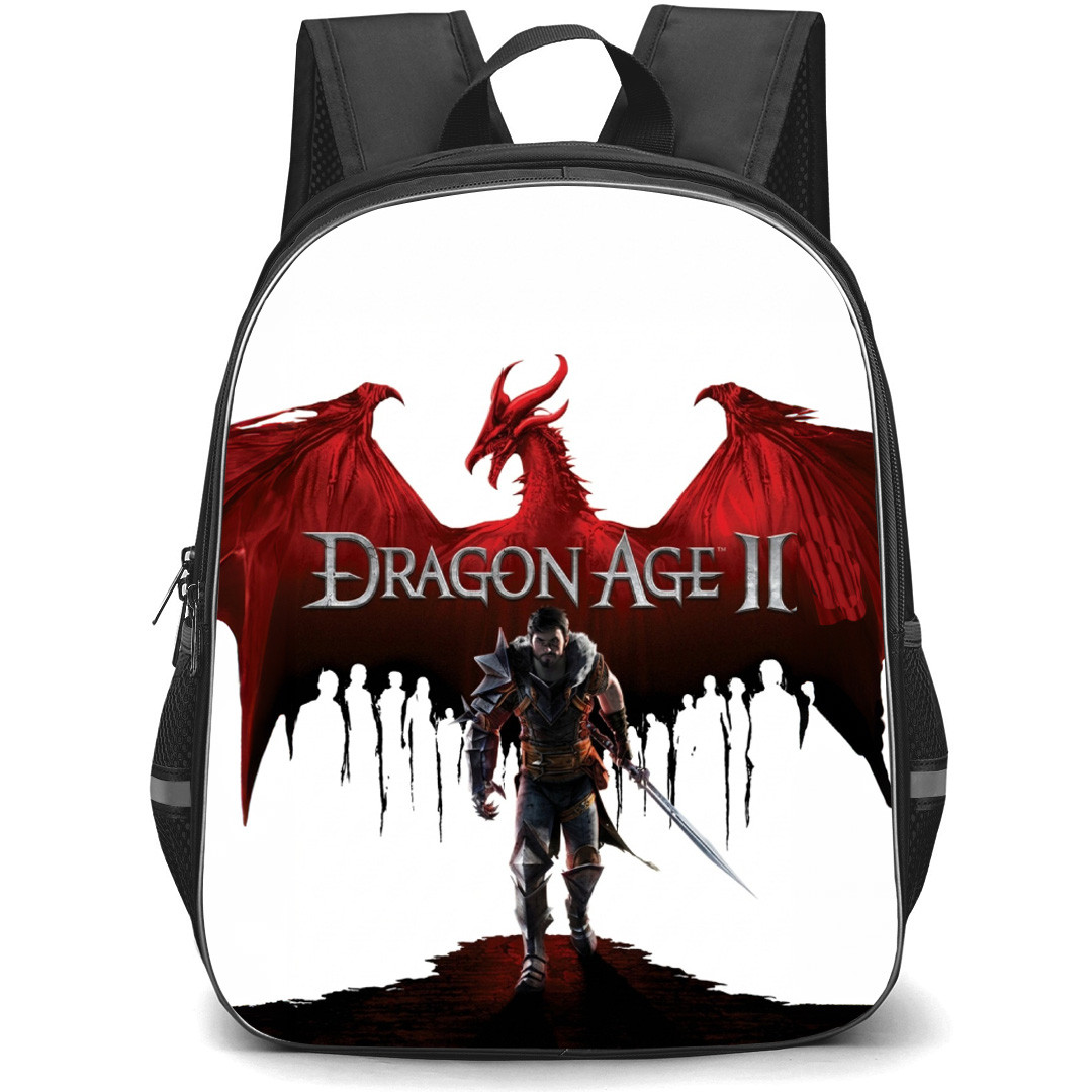Dragon Age Backpack School Bag StudentPack - Dragon Age 2 Game Cover Poster