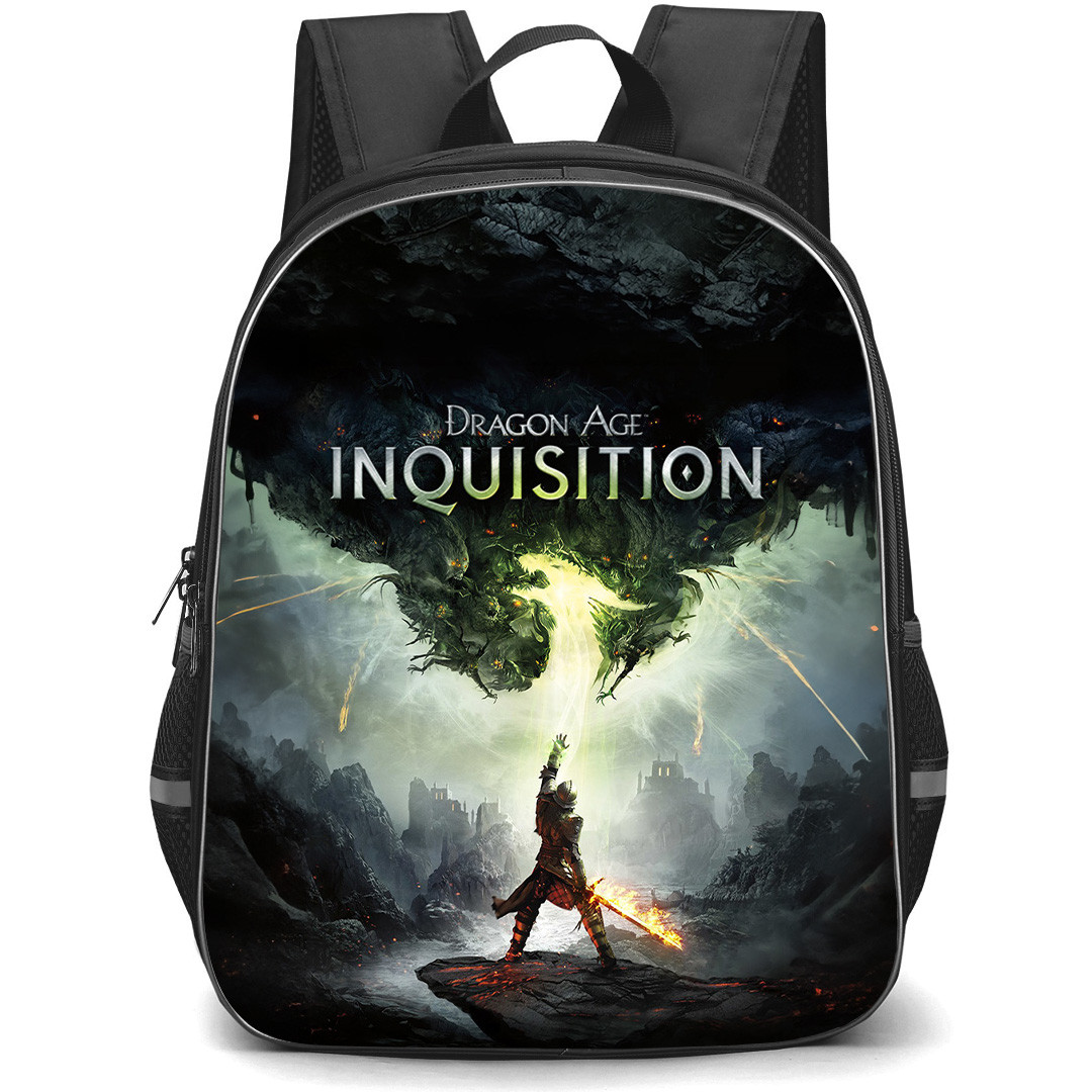 Dragon Age Backpack School Bag StudentPack - Dragon Age Inquisition Game Cover Poster