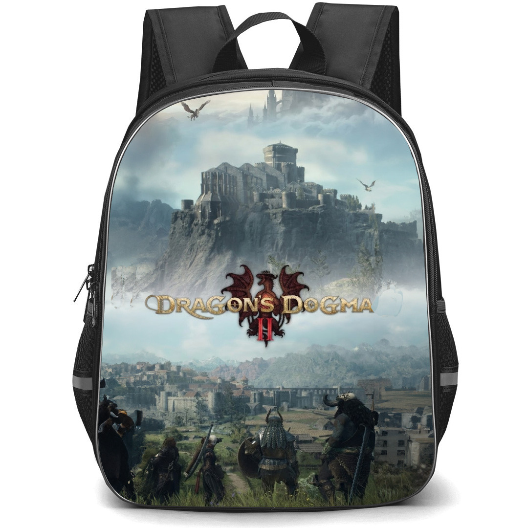 Dragon's Dogma Backpack School Bag StudentPack - Dragon's Dogma 2 Game Poster