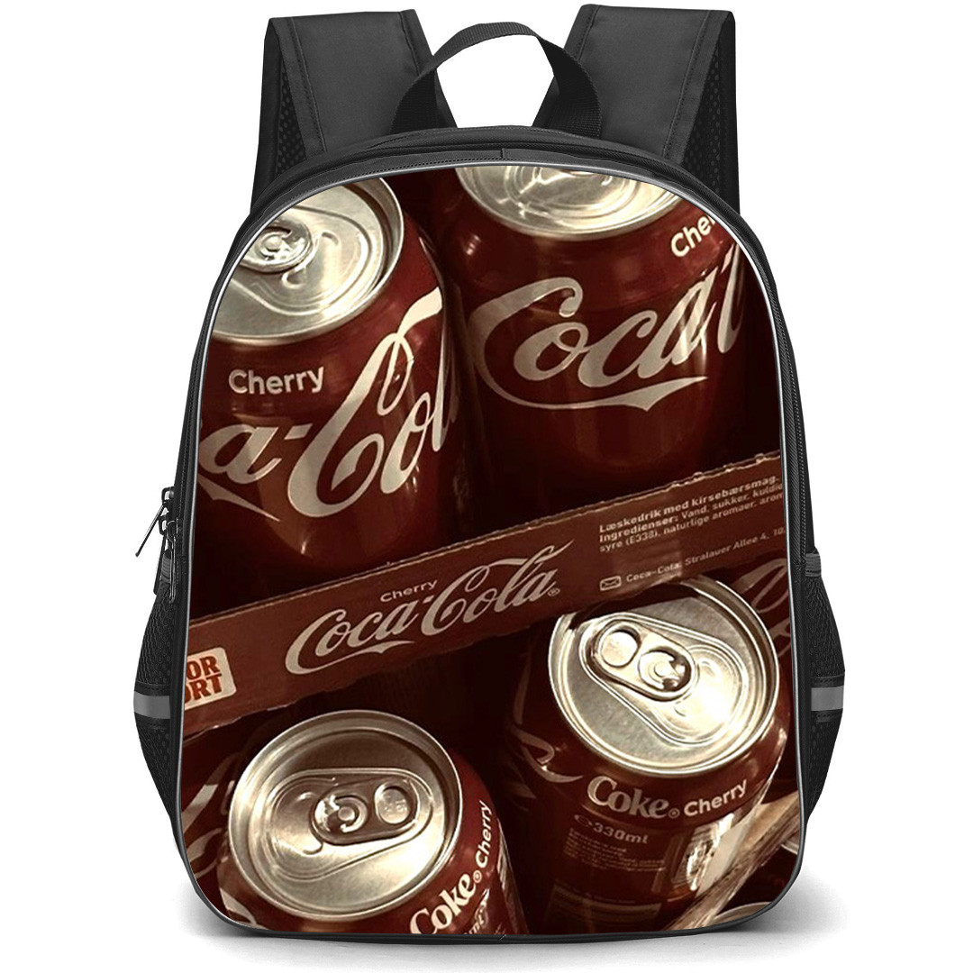 Cherry Coke Backpack School Bag StudentPack - Cherry Coke American Vintage Drinks Poster