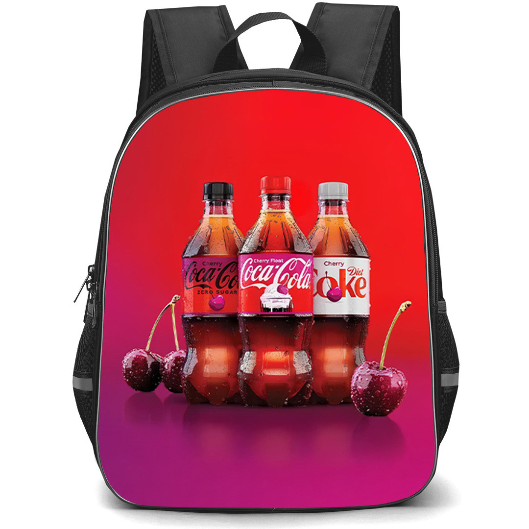 Cherry Coke Backpack School Bag StudentPack - Cherry Coke Cherry Flavored Lineup For 2026 Poster