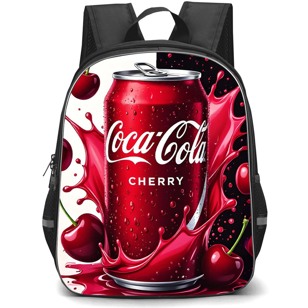 Cherry Coke Backpack School Bag StudentPack - Cherry Coke Ultra Realistic Digital Poster
