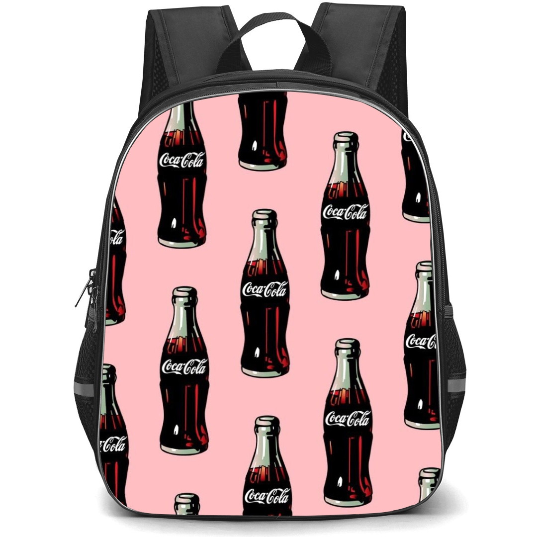 Coca-Cola School Backpack StudentPack - Coca-Cola Bottle Pattern Art