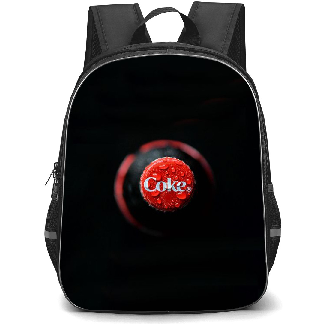 Coca-Cola School Backpack StudentPack - Coca-Cola Bottle Top View