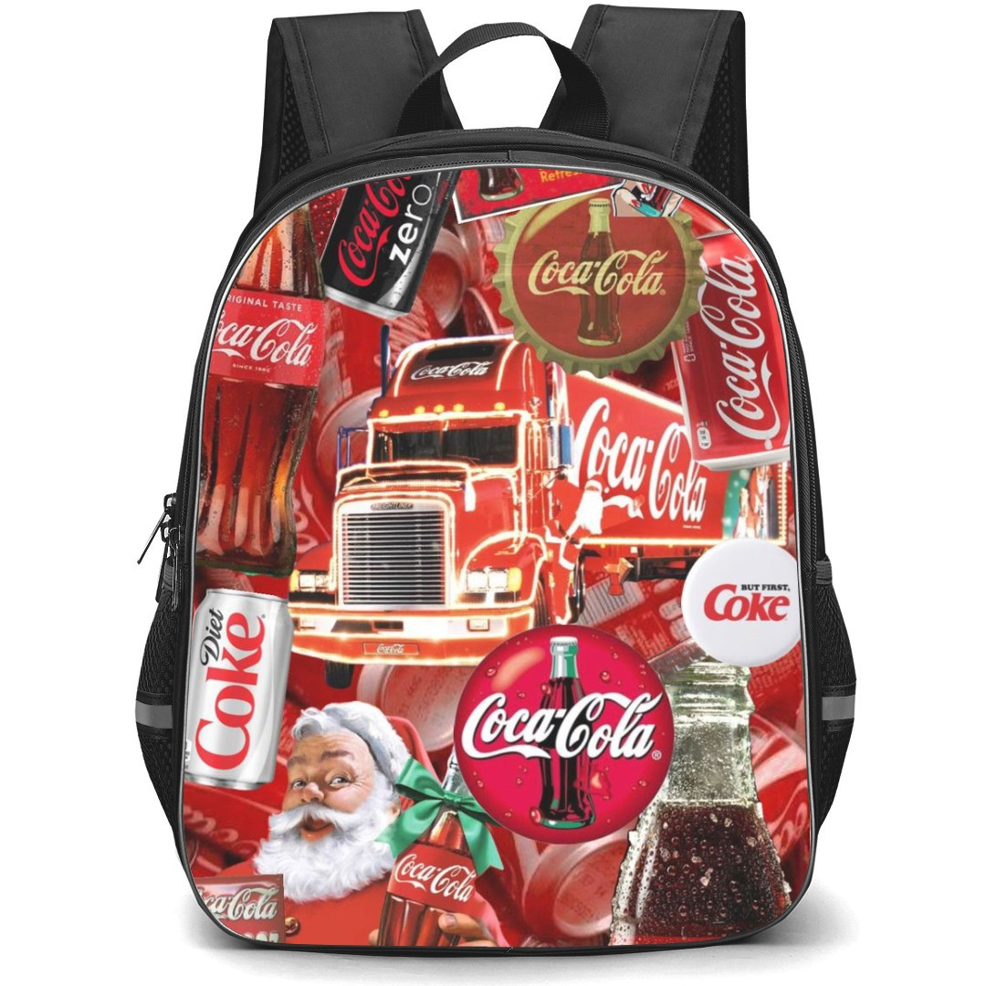 Coca-Cola School Backpack StudentPack - Coca-Cola Sticker Collage