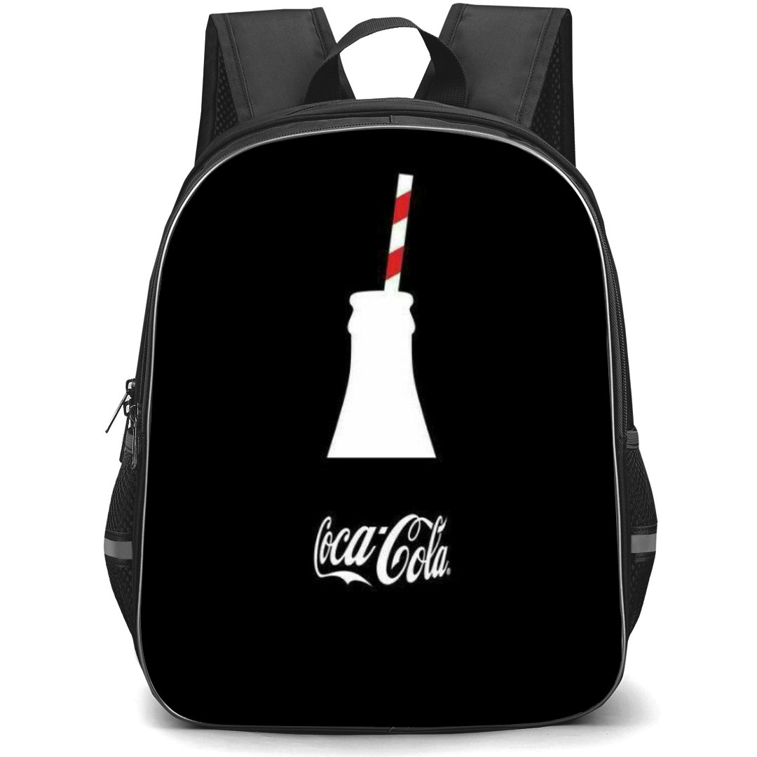 Coca-Cola School Backpack StudentPack - Coca-Cola Stripes Straw