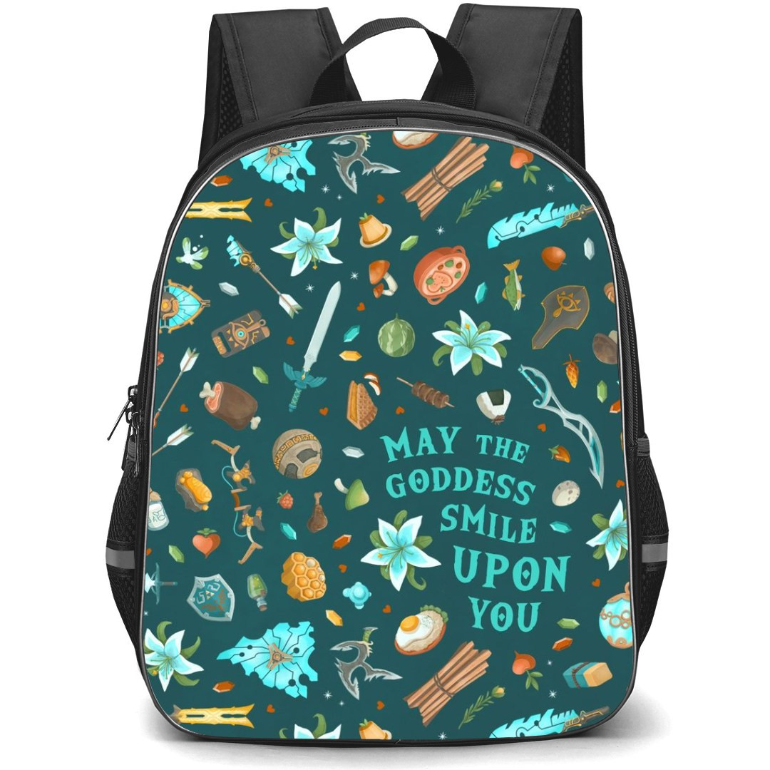 Dungeons & Dragons Backpack StudentPack - Dungeons & Dragons May the Goddess Smile Upon You Collage